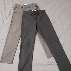 2 Pairs of Reiss Eastbury Chino Pants, Men's Size 28, Slim/Skinny